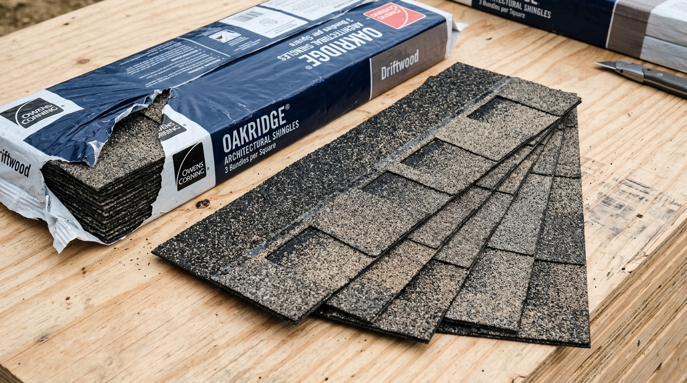 How many roof shingles per bundle